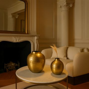 Sindhu Vase Gold Main Lifestyle