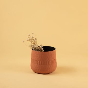 Harrappan Vase Peach Medium Lifestyle