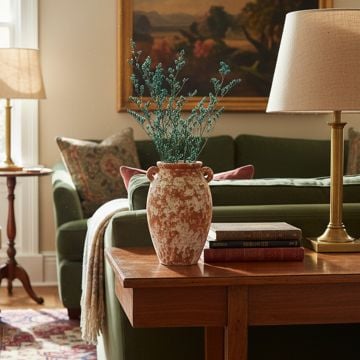 turkish terracotta vase urn shape main lifestyle