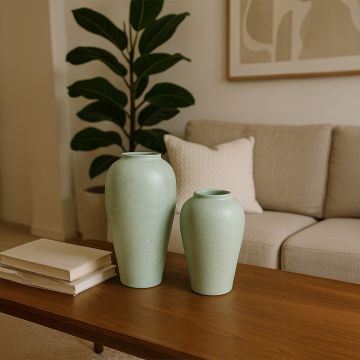 Cloud Terracotta Vase Main Lifestyle