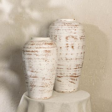 Umberin Terracotta Vase Medium Main Lifestyle