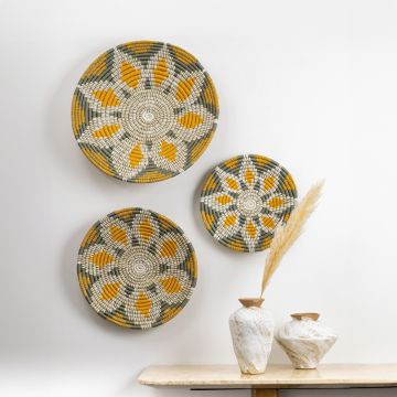 Suraj Mukhi Woven Basket Small Lifestyle