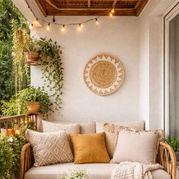 flora bloom handwoven wall baskets main lifestyle