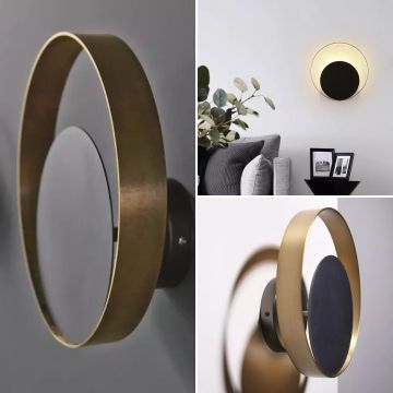 Creative Modern Minimalist Bedside Wall Lamp Collage