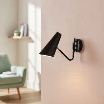 aeyee modern wall lamp black main lifestyle