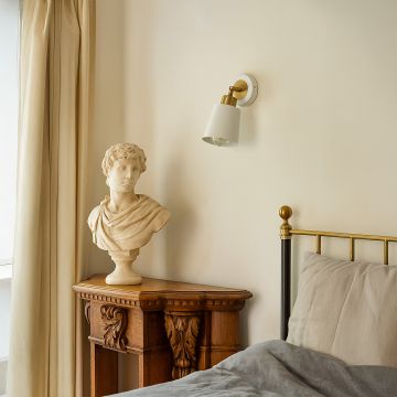 modern bedside reading wall lamp white main lifestyle