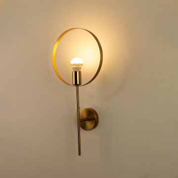 Axis Oval Wall Light Light on white background