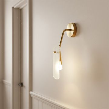 halos wall light white main lifestyle