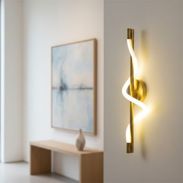 curl island wall light gold main lifestyle