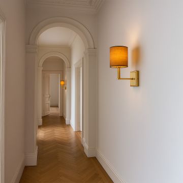 Waverly 1 Light Wall Sconce Brown Main Lifestyle