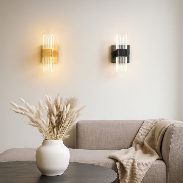 antler vertical nordic style led wall lamp gold main lifestyle