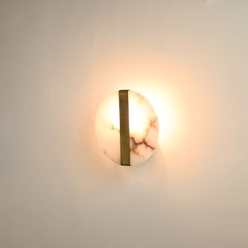Helix Wall Light Light On White Background