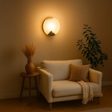 Luce Wall Sconce Main Lifestyle