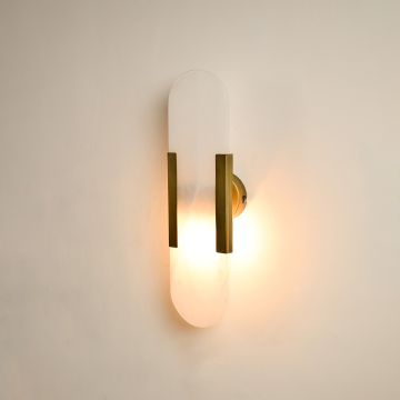 Nebula Wall Sconce Light On White Background
