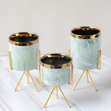 Addis Vase - Green Grouped 1