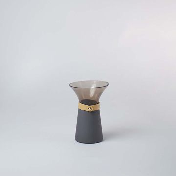 Alfea Glass Vase - Small White Background