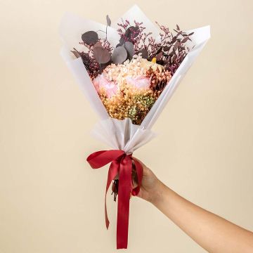 Autumn Vibes Flower BouquetHand Image
