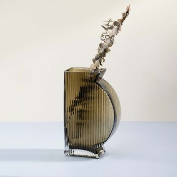 Flanco Glass Vase - Large Lifestyle