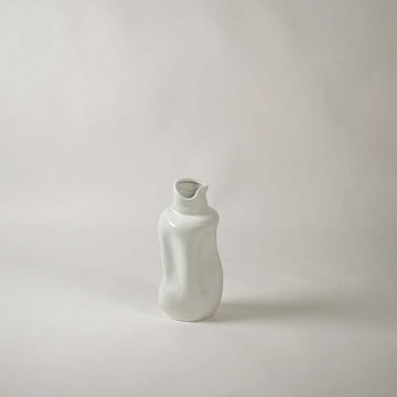 Loka Deco Vase - White White Background