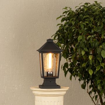 Neowise-Outdoor-Gate-Light-Light-On-With-Pillar