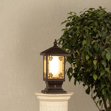 Yaquina-Outdoor-Gate-Light-Light-On-With-Pillar