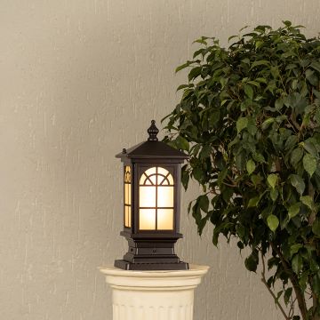 Pacifica-Pier-Gate-Light-Light-On-With-Pillar