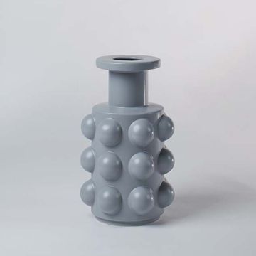 Simonia Vase - Grey White Background