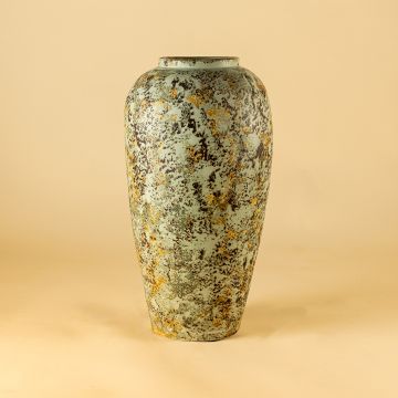 Cosmos Terracotta Vase Medium White Background