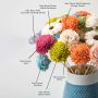 Exotic Wooden Shola Flowers BouquetProduct Information