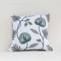 Verdant Chic Embroidered Cushion Cover Main