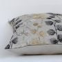 Calmingly Breezy Embroidered Cushion Cover Cotton Closeup