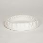 armadillo shell ceramic tray white white background