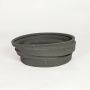 elsa ceramic bowl dark grey white background 1