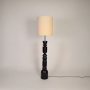 jasper metal floor lamp light on white background