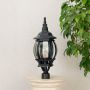 pumpkin outdoor gate light small light off with pillar