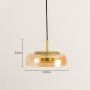 Prism Glass Pendant Light - Small
