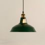 Vintage Green Shade Pendant Light