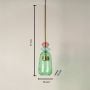 Candy Color Modern Pendant Light- Red & Blue & Green