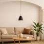 Minimal Nordic Pendant Light - Black