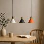 Riankh Modern Resin Pendant Lamp - Black