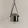 Mona Pendant Light - Smoky