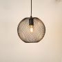 Bergen Globe Pendant LightLight On White Background