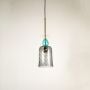 mist melody pendant light grey light off white background