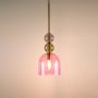 Kaleido Glass Pendant Lights - SmallLight On White Background
