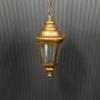 Traditional Outdoor Hanging Lamp - Gold