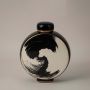 Wave Black & White Ceramic Jar