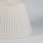Pleated Empire Softback Lamp shade - White