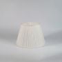 Pleated Empire Softback Lamp shade - White