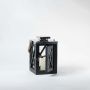 Kosipo Wooden Lantern Small Light On White Background-1