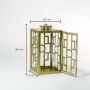 Lova Metal Golden Lantern - Medium
